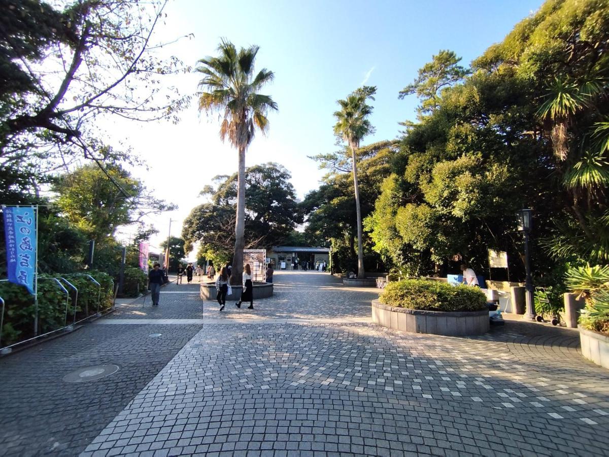 江の島の頂上から海を眺める一棟ヴィラ 一組限定貸切 The Enoshima Villa Ao Fujisawa Ngoại thất bức ảnh